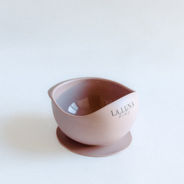 Silicone Suction Bowl Lilac - La Luna Kids