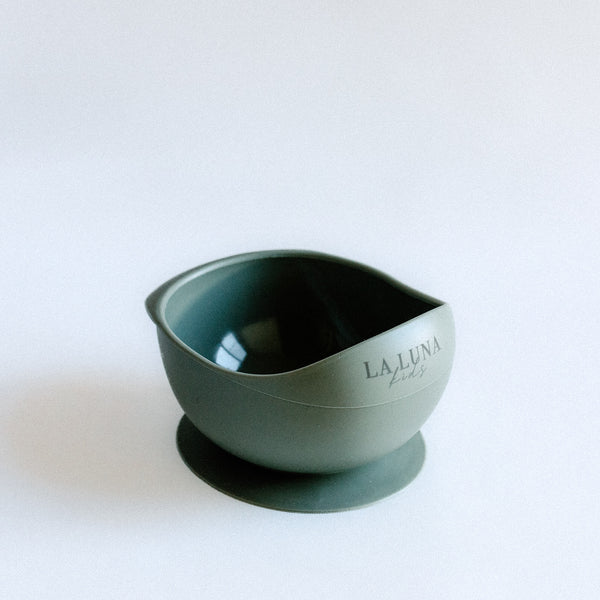 Silicone Suction Bowl Sage - La Luna Kids